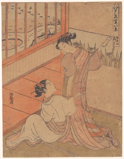  door Isoda Koryusai