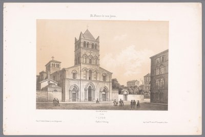 Zicht op de basiliek Saint-Martin d