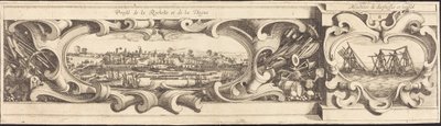 Het beleg van La Rochelle [plaat 16 van 16; set omvat 1952.8.97-112] door Israel Henriet or Abraham Bosse after Jacques Callot