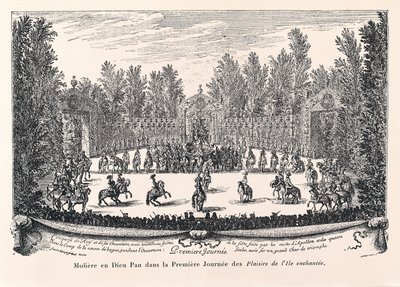 Molière in God Pan, Illustratie van 