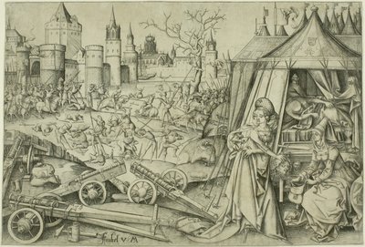 Judith door Israhel van Meckenem
