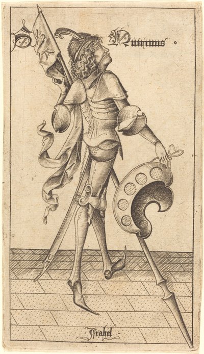 Sint Quirinus van Neuss door Israhel van Meckenem