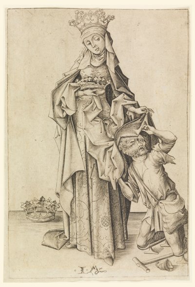 Sint Elisabeth door Israhel van Meckenem