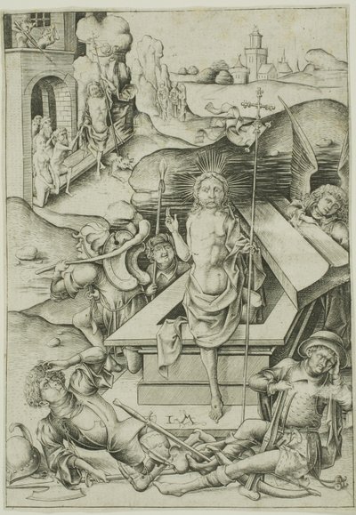 De Wederopstanding door Israhel van Meckenem the younger