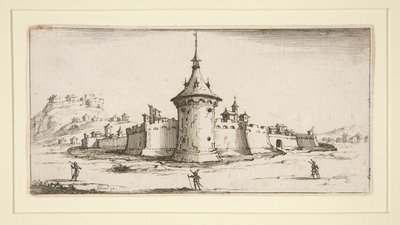Een Bastion, of Een Vestingwerk door Israël Henriet