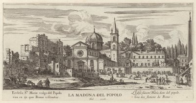 De Madonna del Popolo door Israël Silvestre