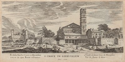 S. Croce in Gierusalem door Israël Silvestre