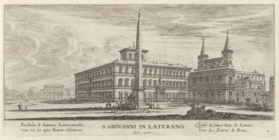 S. Giovanni in Laterano door Israël Silvestre