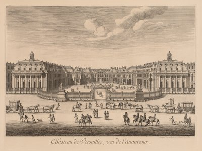 Vue du Château de Versailles, vu de l