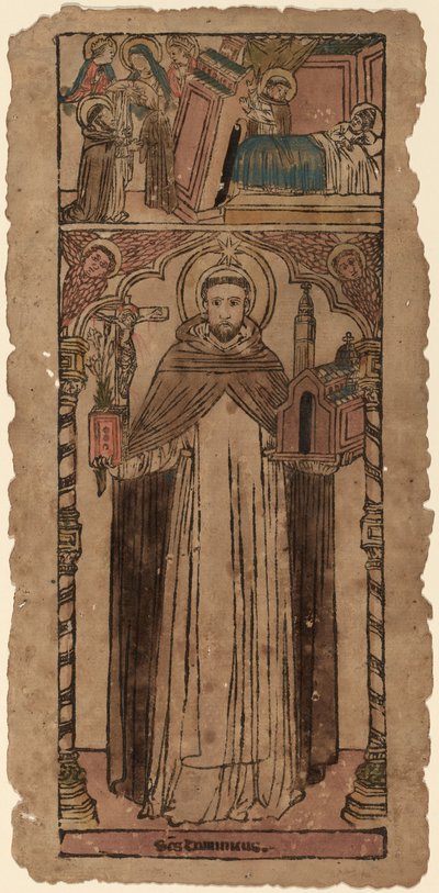 Sint Dominicus door Italian 15th Century