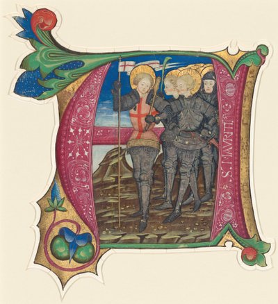 Sint-Mauritius en het Thebaanse Legioen door Italian 15th Century
