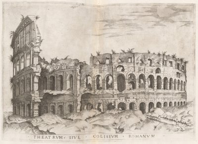 Colosseum door Italian 16th Century