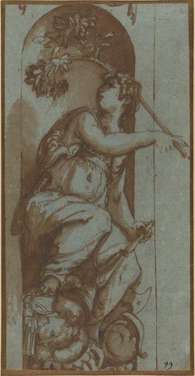 Allegorie van Vrede door Italian 16th Century after Giorgio Vasari