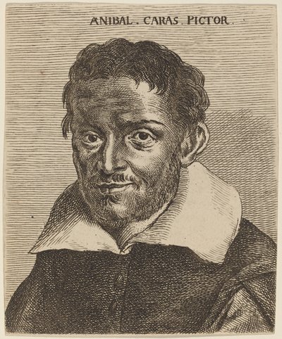 Annibale Carracci door Italian 18th Century