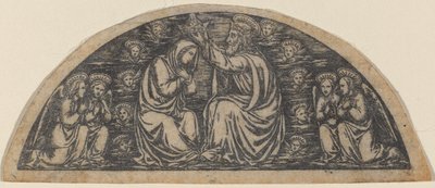 Kroning van de Maagd door Italian 18th or 19th Century