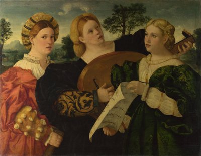 Een Concert, ca. 1525 door Italian Master