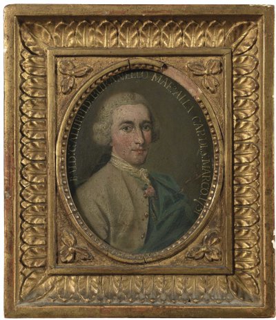 Portret van de componist Baldassare Galuppi 1706-1785, 1751 door Italian Master