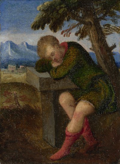 De werken van de maanden: augustus, c. 1580 door Italian Master