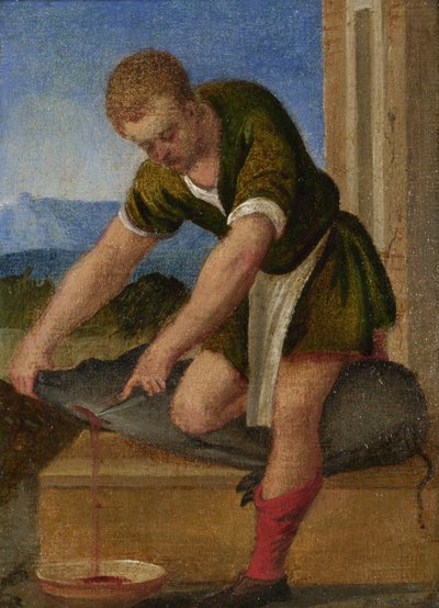 De Arbeid van de Maanden: December, ca. 1580 door Italian Master