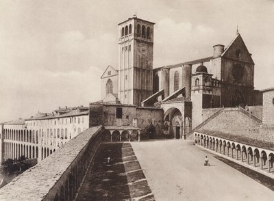 Assisi: Basiliek van S Francesco door Italian Photographer