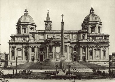 Basiliek van Santa Maria Maggiore, De Tribune door Italian Photographer