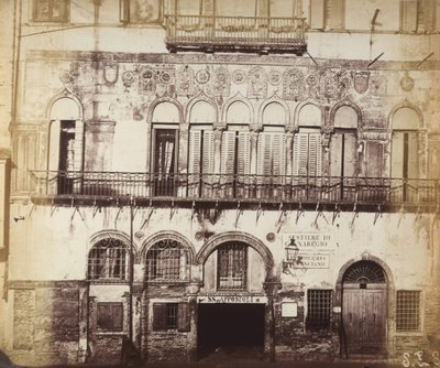 Gebouw op de Sestriere di Cannaregio, Venetië door Italian Photographer