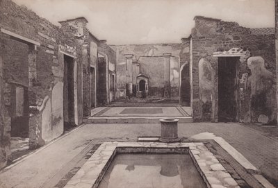 Casa Del Poeta Tragico, Huis van de Tragische Dichter door Italian Photographer