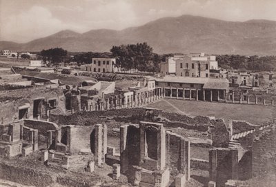 Caserma Dei Gladiatori Con Panorama, De schermschool door Italian Photographer
