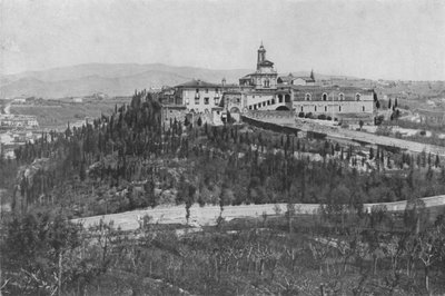 Firenze, Dintorni, Panorama del Convento della Certosa door Italian Photographer