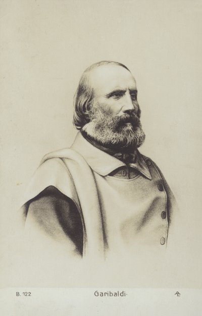 Giuseppe Garibaldi door Italian Photographer