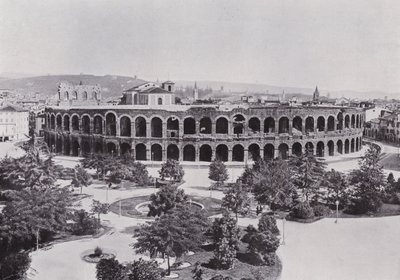 Italië: Verona, de Romeinse arena door Italian Photographer