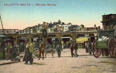 Marina markt, Valletta door Italian Photographer