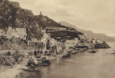 Napels: Amalfi, Panorama door Italian Photographer