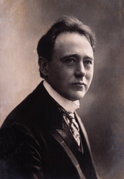Portret van Felix von Weingartner (1863-1942) Oostenrijkse componist en dirigent door Italian Photographer