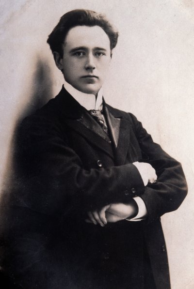 Portret van Felix von Weingartner (1863-1942) Oostenrijkse componist en dirigent door Italian Photographer