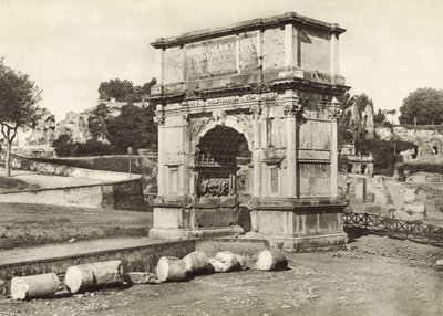 Forum Romanum, Boog van Titus door Italian Photographer