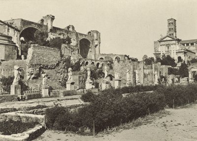 Forum Romanum, Basilica van Constantijn, Tempel van Romulus en Huis van de Vestaalse Maagden door Italian Photographer