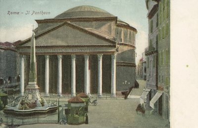 Rome, Italië, Het Pantheon door Italian Photographer