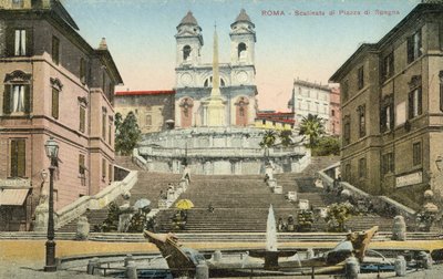 Rome, de Spaanse Trappen door Italian Photographer