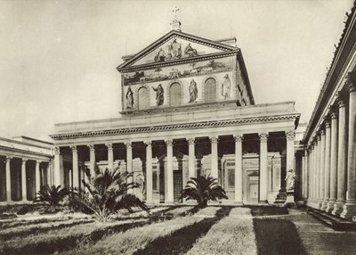 Sint-Paulusbasiliek, Voorgevel door Italian Photographer