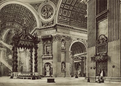 S. Peters Basiliek, Binnenkant door Italian Photographer