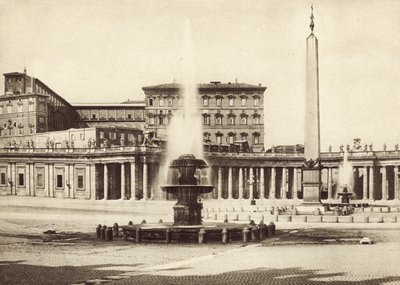 S. Petersplein en Vaticaans Paleis door Italian Photographer