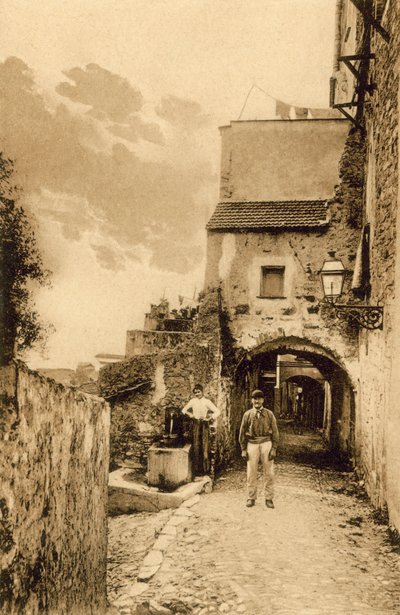 San Remo, Citta Vecchia, Porta Candellieri door Italian Photographer