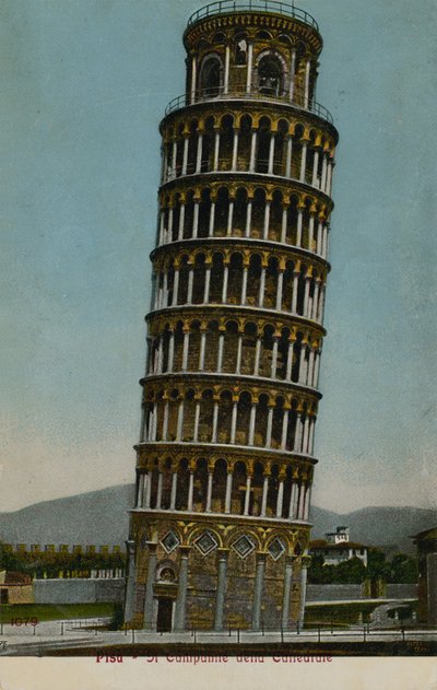 De scheve toren van Pisa door Italian Photographer