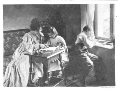 De Leesles, 1905 door Italian Photographer