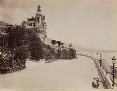 Het Theater van Montecarlo, Vorstendom Monaco door Italian Photographer