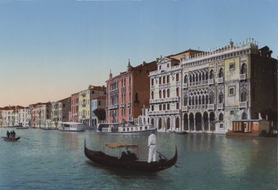 Venetië, Canal Grande, Palazzo Ca d