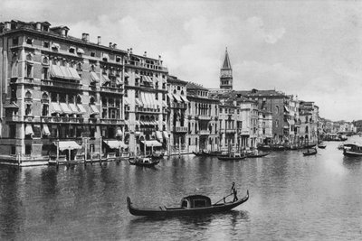 Venetië, Canal Grande en hotels door Italian Photographer