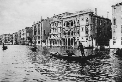 Venetië, Canal Grande en Ca d