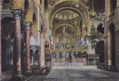 Venetië, Interieur van de Kerk San Marco door Italian Photographer
